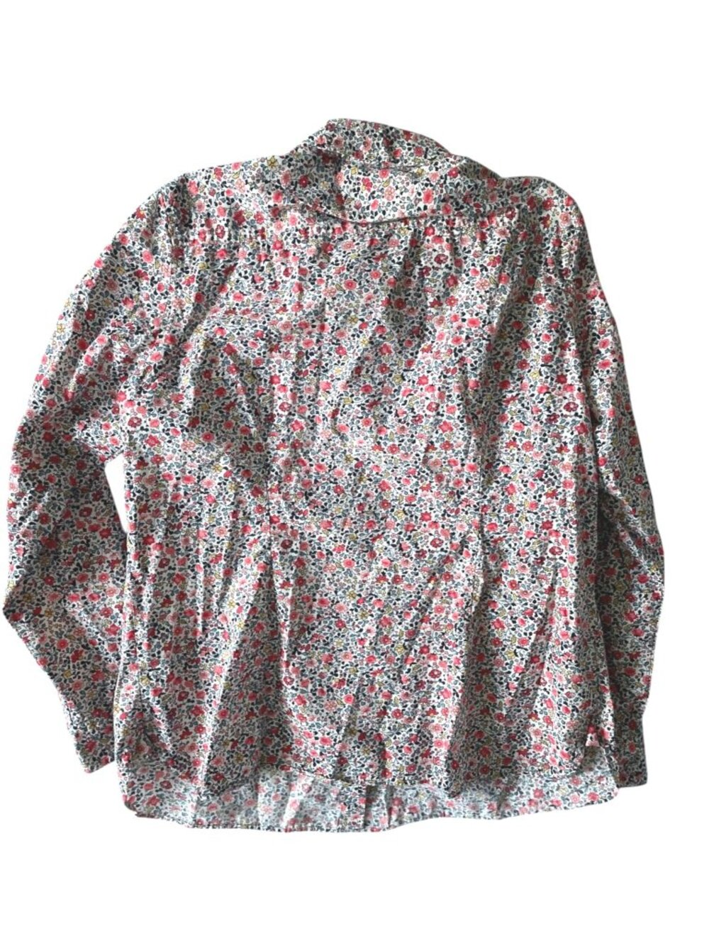 Joules SuperDuper Shirting Ditzy Floral Print 100% Cotton Button Down Blouse 14 - Picture 2 of 10